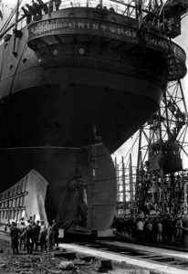 Archivio Fotografico Parisio Fondo Troncone - Nave scuola Cristoforo Colombo, 1928 Lastra al bromuro d’argento 9x12