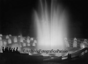 Fontana dell’esedra, Mostra d’Oltremare senza data - Lastra al bromuro d’argento 13x18