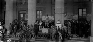 Banda della Milizia 1932 - Archivio Troncone, lastra al bromuro d’argento 6x13