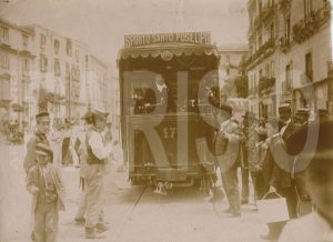 Tram elettrico 1900 ca.